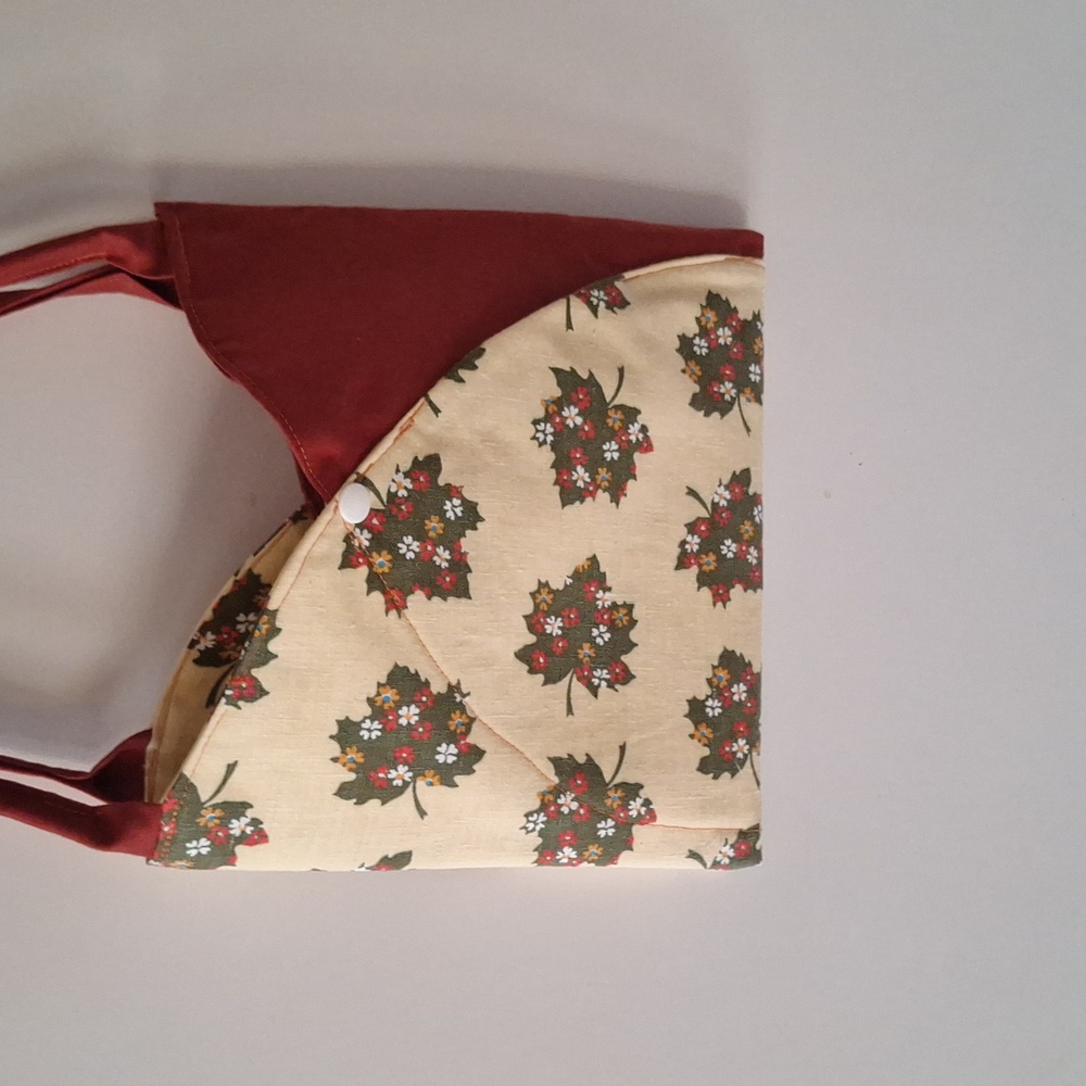 Handmade maple leaf design small purse/bag for little girls or junior…